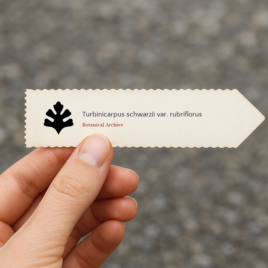 Graines de Turbinicarpus schwarzii var. rubriflorus