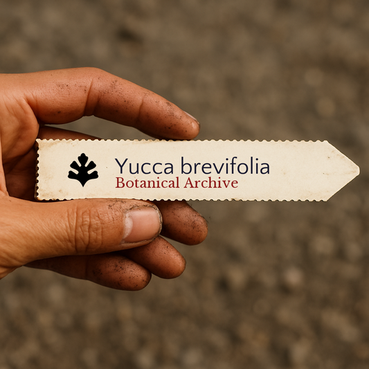 ユッカ・ブレビフォリアの種子